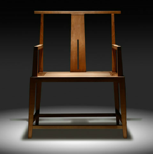 掌柜推荐工厂直销榆木新中式实木小宽椅定制设计师精致原木家具