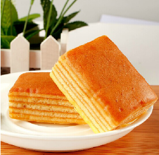 休闲零食小蛋糕面包独立小包装食品礼财记印尼千层饼一个蛋香味