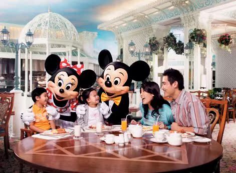 预订香港迪斯尼香港迪士尼乐园酒店翠乐庭早餐预订 儿童