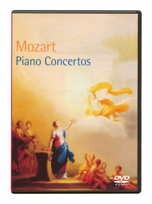 DTS-DVD-AUDIO 5.1声道 莫扎特 古典钢琴协奏曲 音乐 盒装