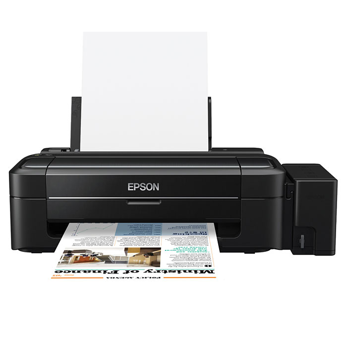 爱普生 EPSON L301喷墨打印机 L101 L111升级版 墨仓式连供打印机