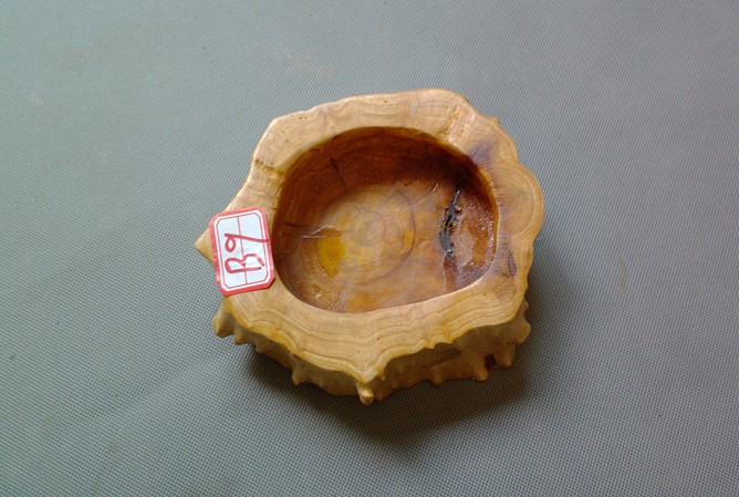 聚缘木艺，实木烟灰缸，中号树根烟灰缸，创意礼品木质特