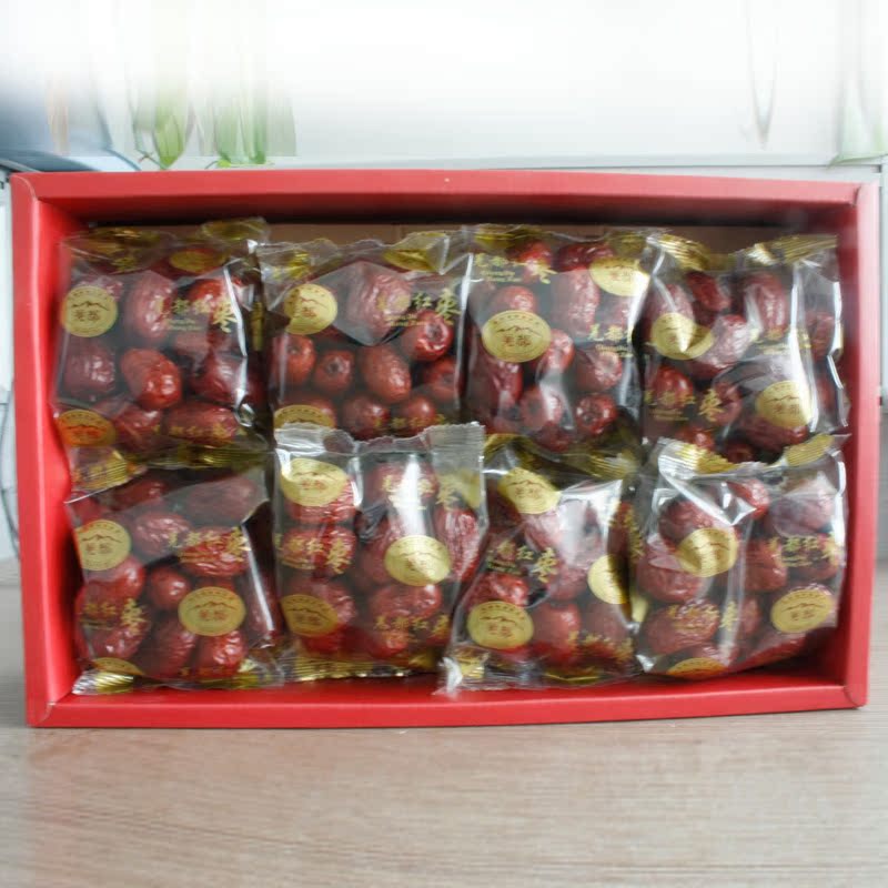 特级若羌红枣 新疆特产大红枣子豪华礼盒装包邮最后30件卖完下架