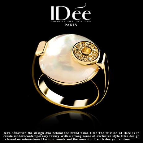 品牌正品 珍珠母贝球形戒指女 流行时尚独特韩版个性创意礼物新品