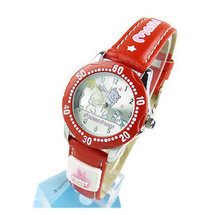 流氓兔正品韩国品牌个性学生手表 女款表新款皮带表儿童手表 手表