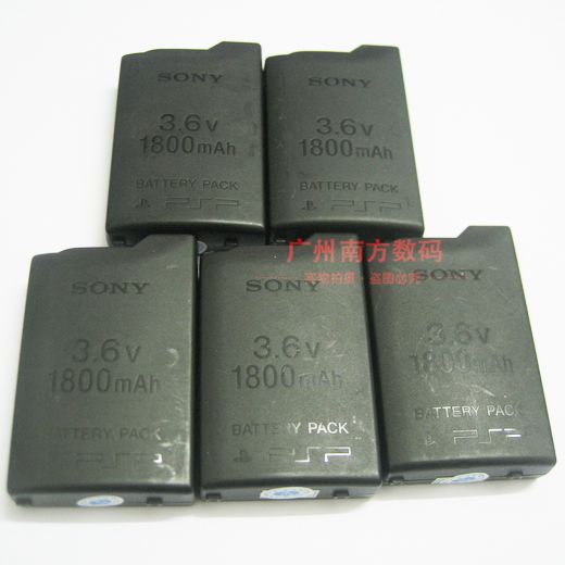百分百索尼正品 原装PSP电池 PSP1000电池 PSP原装电池 1800毫安