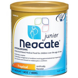 纽康特Neocate过敏幼儿(1-10岁)专用奶粉 400克 热带果味