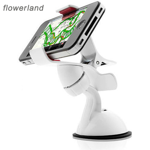 flowerland F5 车载手机支架 懒人PSP支架吸盘式GPS导航50FE0183