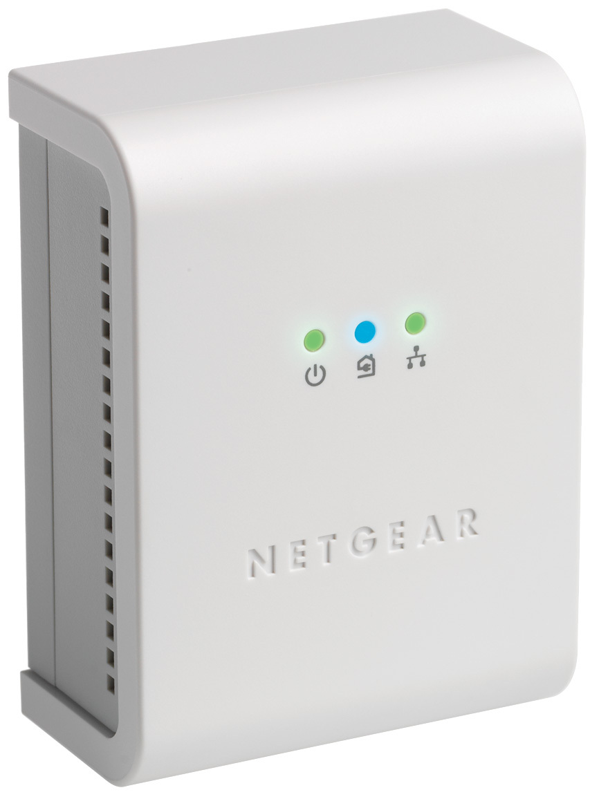 美国Netgear网件XET1001 85M电力猫王 标准插头
