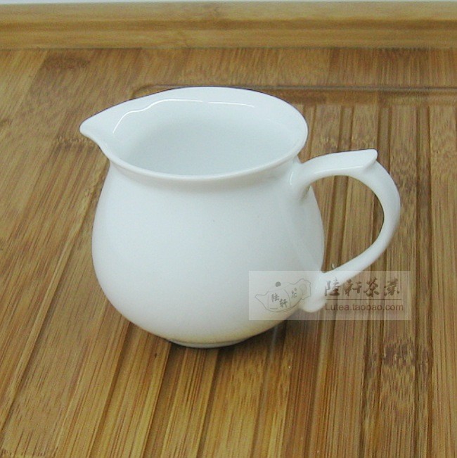 白瓷 茶海 公道杯 陶瓷茶杯 功夫茶具 陶瓷茶海