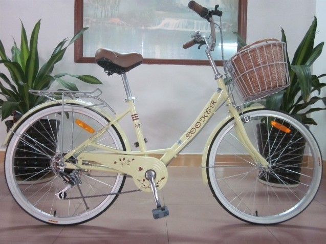韩国EXCIDER 月亮女神 24寸自行车 送车篮(省内免邮,外省减邮费)