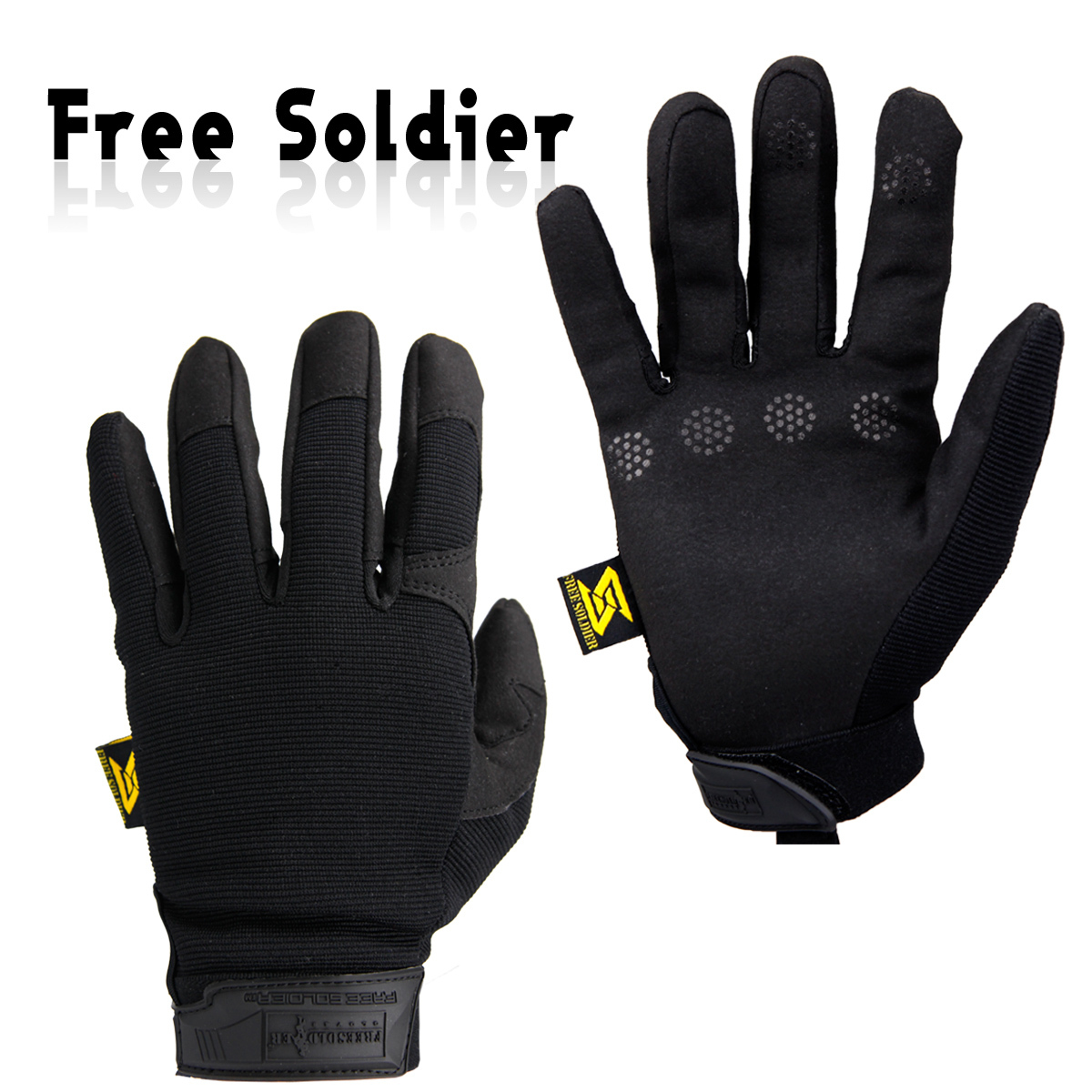 自由兵户外 骑行手套 低调战术手套 海豹部队手套 登山手套