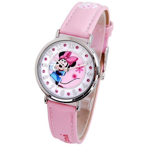 正品迪士尼手表 时尚可爱儿童手表 迪斯尼女孩表 学生手表