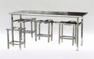 厂家直销不锈钢餐桌 不锈钢凳子 食堂餐桌 学生餐桌 快餐桌
