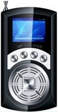 先科SAST播放器AY-F11 FM 2G MP3 带外放及收音机功能 超强待机