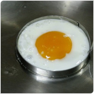 不锈钢圆形煎蛋器 圆形煎蛋圈 煎鸡蛋 煎饼器 厨具用品 爱心早餐