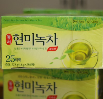 韩国进口东西牌玄米绿茶37.5克（1.5克x25小包）通便 润 肠 排毒