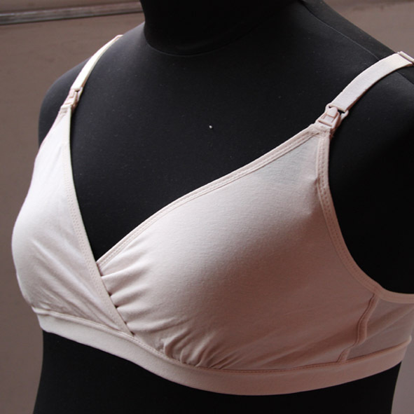 玫瑰太太交叉式孕产妇文胸/哺乳文胸/孕妇内衣 送2个插片