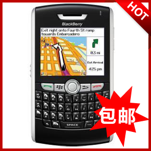 三皇冠原装黑莓 8820 GPS导航+WIFI智能手机 99新220元+返现包邮