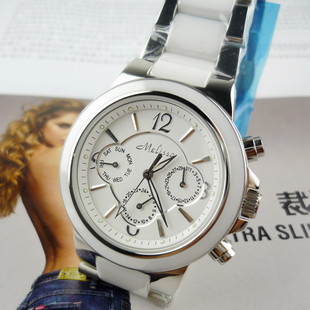 陶瓷三针香港Melissa玛丽莎时尚高密度陶瓷手表 F6001