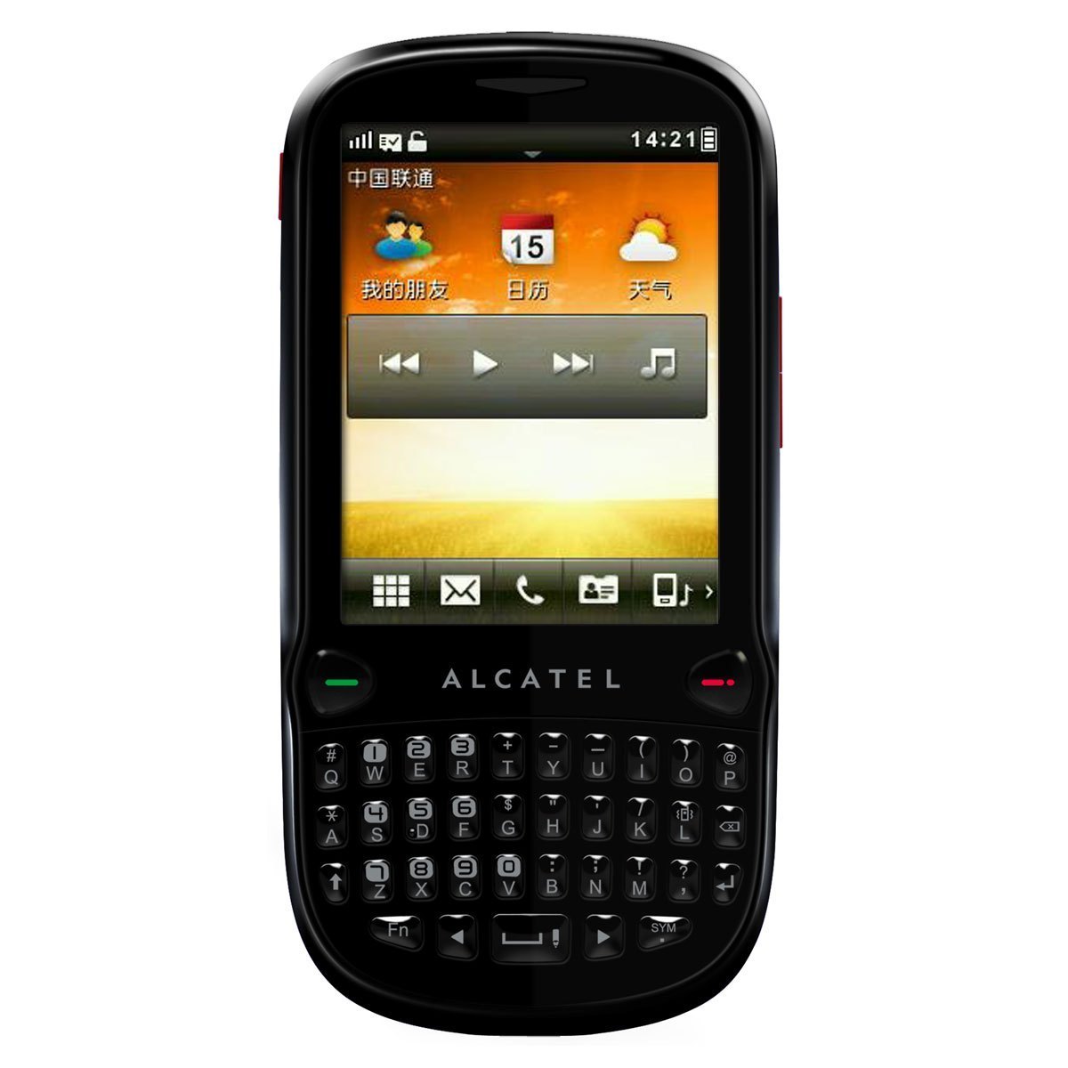 Alcatel/阿尔卡特 OT-807 手写触屏 WIFI 全键盘直板手机