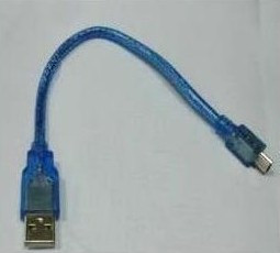 0.2M AM/5P 2.0 USB转T口线 手机数据线5P USB线