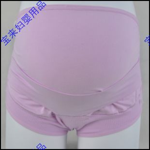 孕妇可调节托腹内裤(带托腹带)宝路易XL号（8-10个月适用）