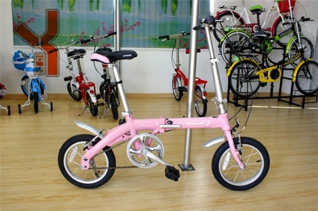 包邮热卖学生12寸迷你超轻辐条轮男女式小轮折叠代步车折叠自行车