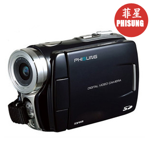 【淘金币】菲星 SDV668 摄像机 16倍变焦 1600万像素 双卡双核