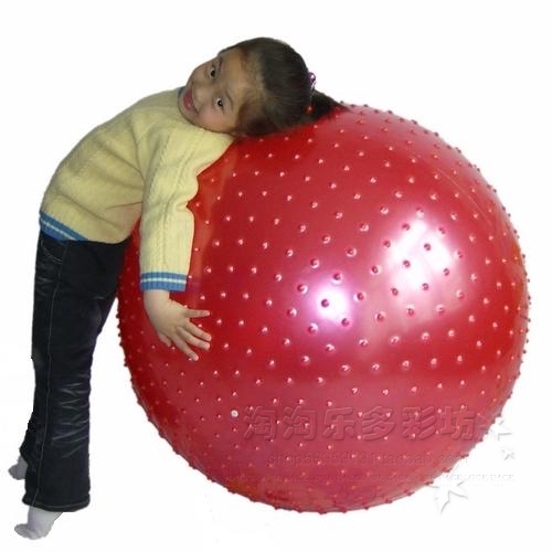 惊爆价!按摩球 感统球触觉球 瑜伽健身球 刺球 100标准重量 送泵
