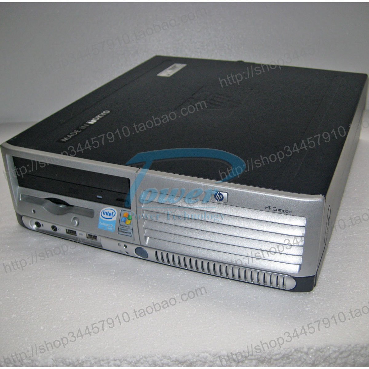 惠普双核二电脑/HP DC7700 Q965小主机/E6300+2G+160G/PCI-E槽