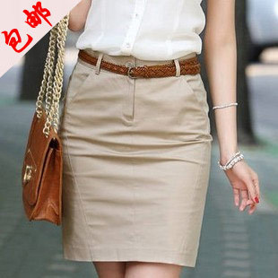 韩版以纯2011新款夏装女装职业装职业女装修身女性包臀半身裙子B