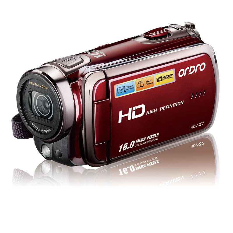 Ordro/欧达 HDV-Z7 数码摄像机 行车记录仪 正品 特价 高清DV包邮