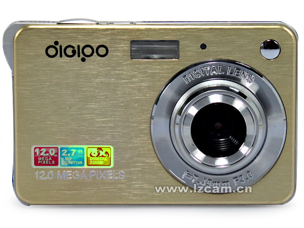 德浦/微米 DC-K09 1200万数码相机 超薄2.7寸 全国联保