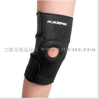 科牌LP-3356 专业运动护膝/开孔磁疗/保暖/可调护膝/篮球 羽毛球
