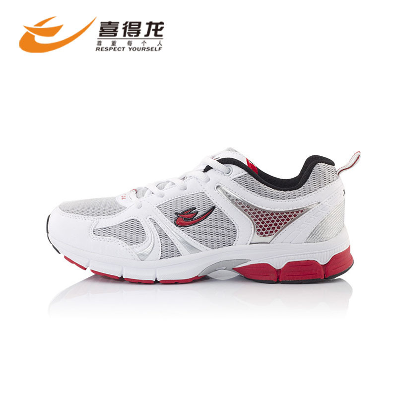 2012新 XDLONG/喜得龙m02507 男子透气跑步鞋/慢跑减震运动鞋