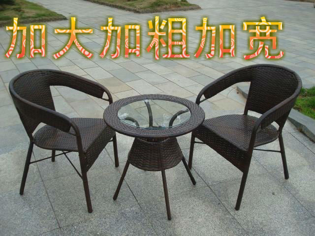藤椅 茶几藤艺家具 铁艺 藤椅 组合三件套户外 阳台 椅子茶几特价