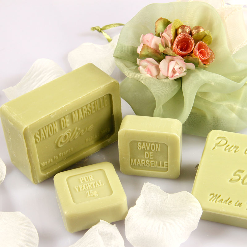 法国原装进口普罗旺斯马赛香皂洁面身体皂 温和护肤纯植物50g