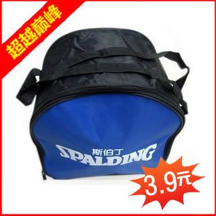 斯伯丁/Spalding 篮球包/足球包/球袋   侧网兜便携拎包