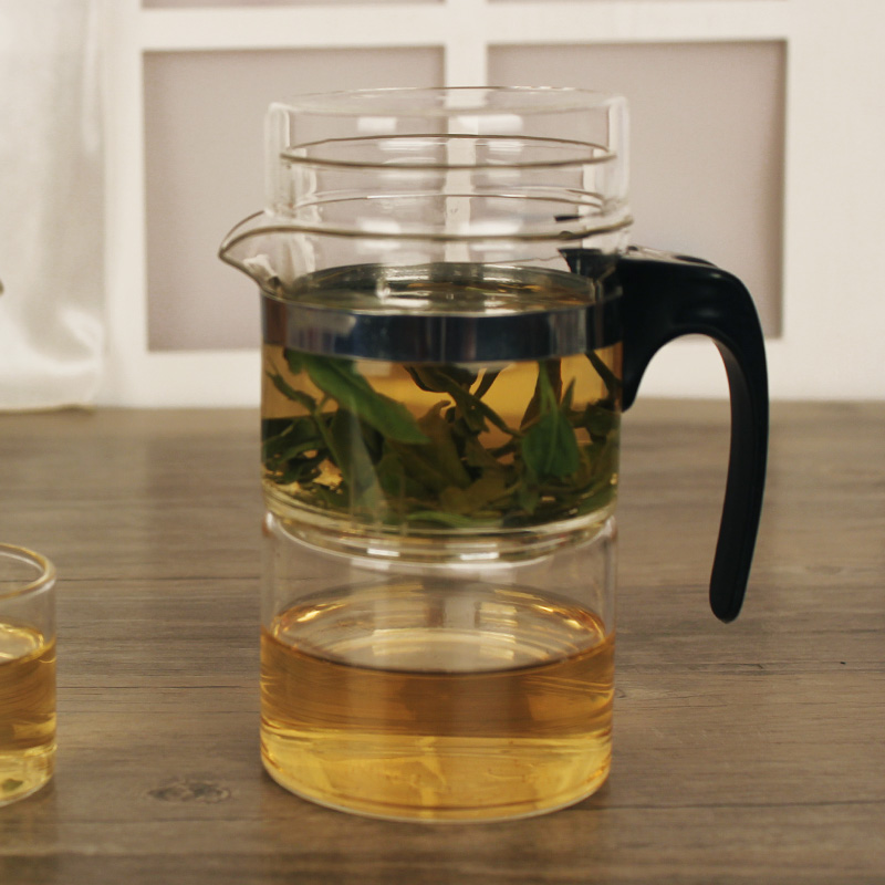 耐热红茶泡茶器全玻璃过滤泡茶壶飘逸杯套装普洱绿茶杯功夫茶具