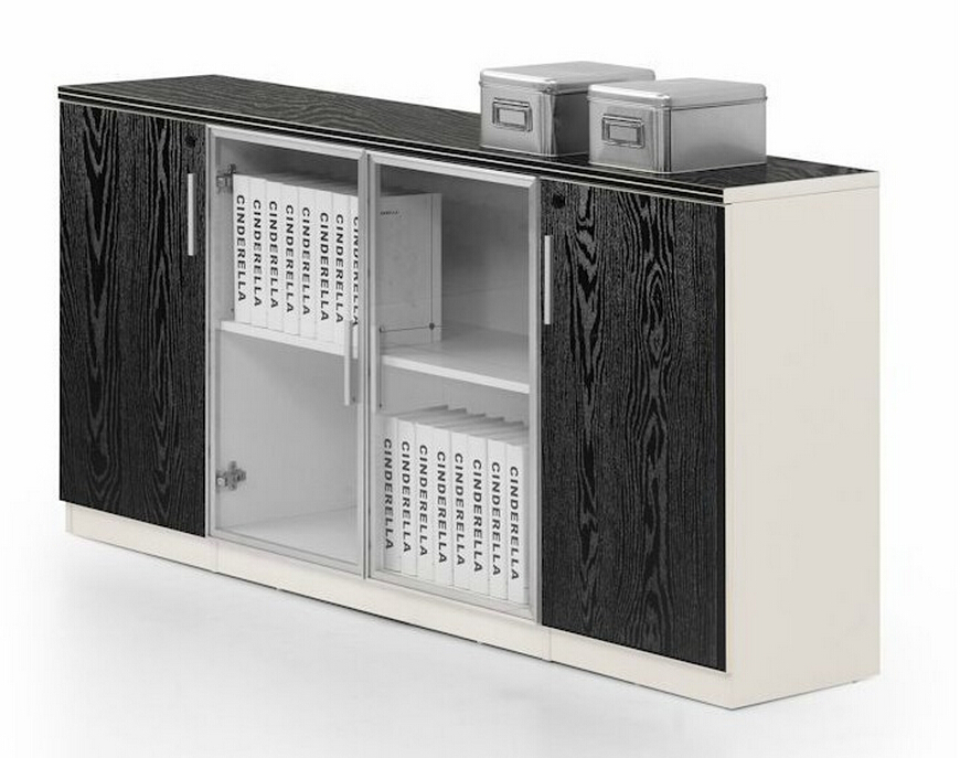 厂家直销办公家具木质板式文件柜矮柜低柜子办公书柜茶水资料