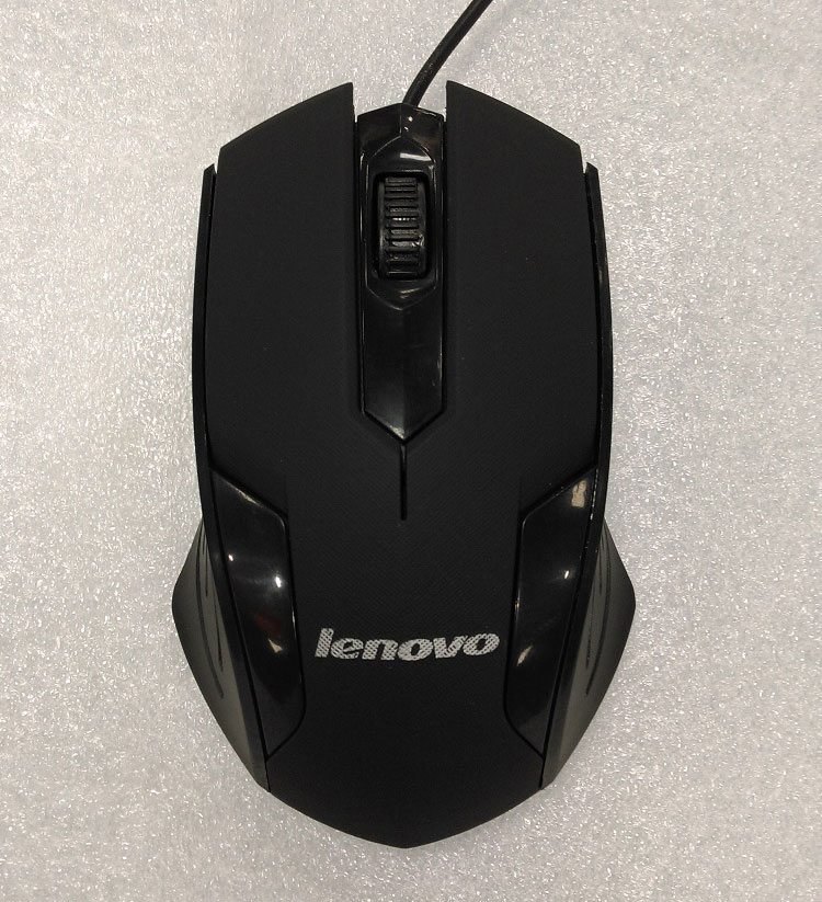 联想鼠标 有线鼠标 USB 台式笔记本电脑通用鼠标 大鼠标 Lenovo