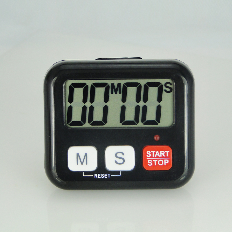 厨房定时器可静音提醒正倒计时器学习辅助工具实验定时器秒表闪灯