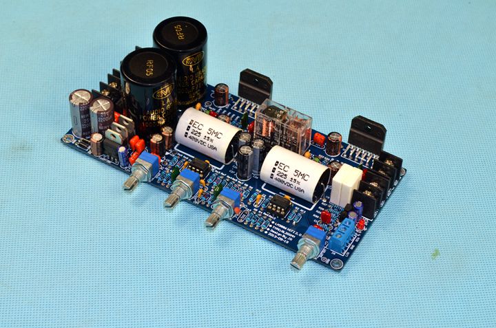 带音调前级LM3886发烧HiFi功放板成品板 立体声 2声道带保护电路