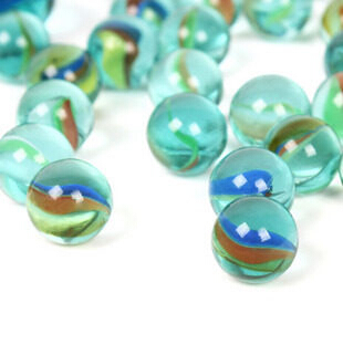 溜溜球 玻璃弹珠 玻璃球弹珠 彩色弹珠 儿童玩具 鱼缸装饰