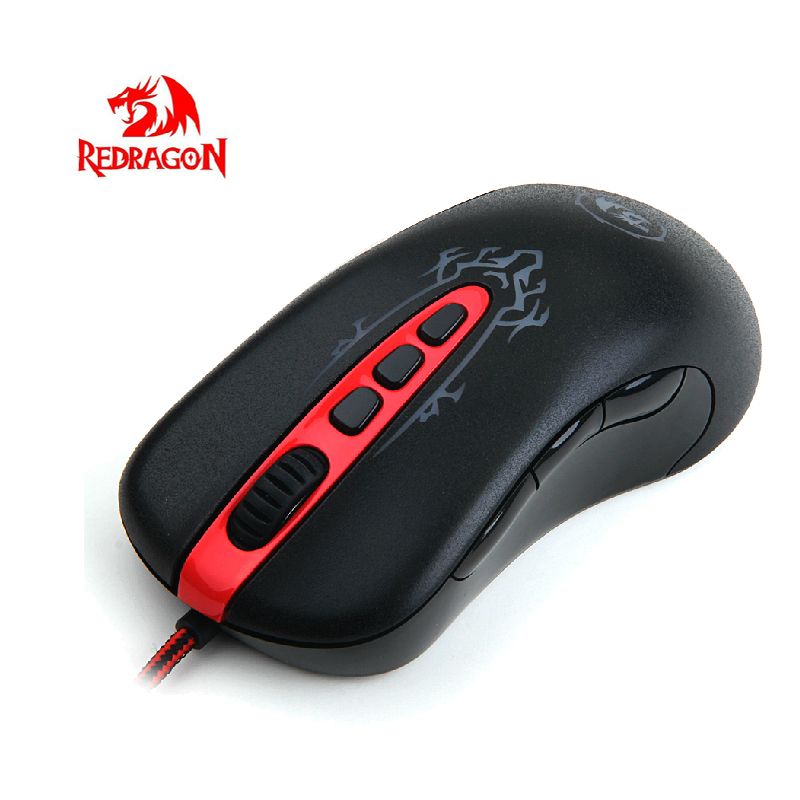 E元素红龙起源光学版游戏竞技高性能游戏台式机电脑主机USB鼠标