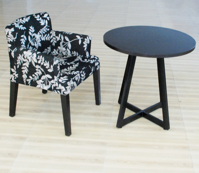 简约现代实木软包布艺可拆洗餐椅 休闲咖啡椅 扶手书椅 电脑椅子