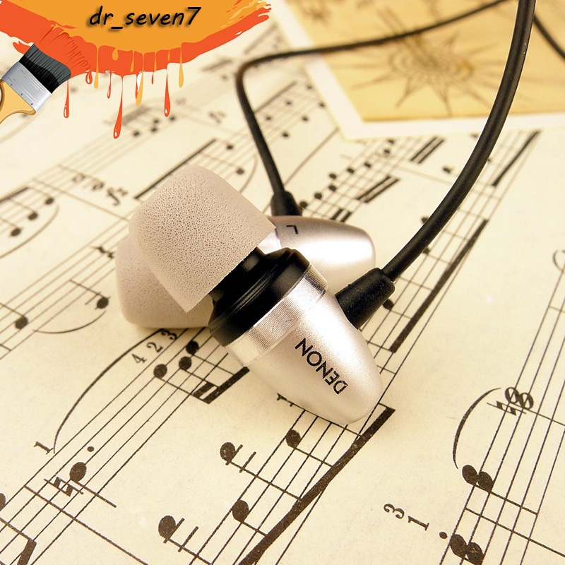 纯原装DENON/天龙C700耳机入耳式 非DIY 超重低音HIFI耳塞正品