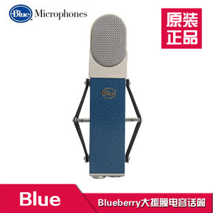 蓝鸟 Blue Blueberry(蓝莓)电脑网络K歌录音主播 大震膜电容麦