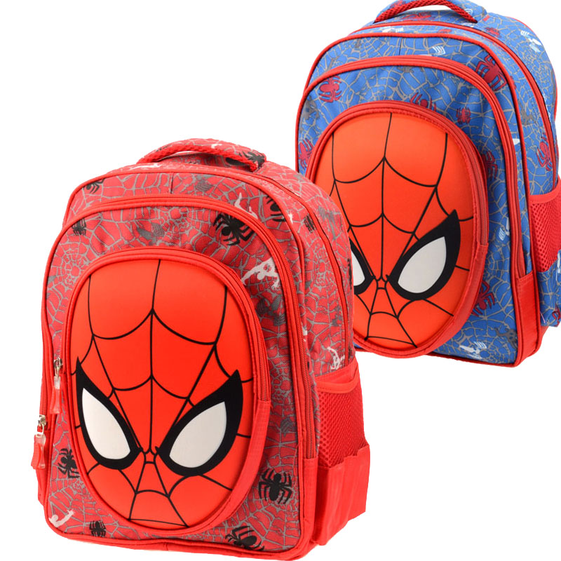 3D蜘蛛侠儿童书包男宝宝小学生减负背包6-12周岁78一年级双肩包